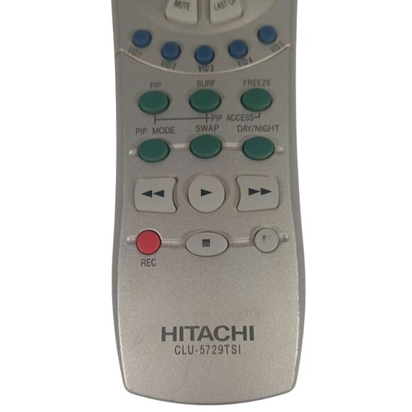 Hitachi CLU-5729TSI Remote Replacement OEM TESTED TURNS ON - Picture 5 of 7